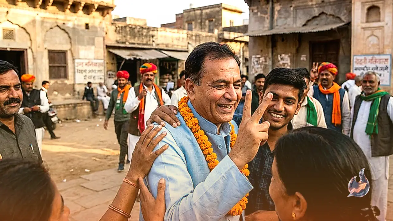 राजस्थान के नोहर में सिर्फ दो पार्षदों वाली भाजपा ने बनाई पालिका, बिसाऊ में एक वोट से जीती कांग्रेस