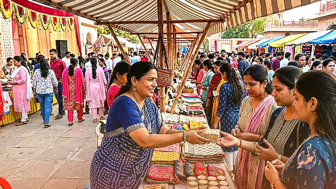 Women Entrepreneurs Shine in Rajasthan's Pali as 10th Jain Trade Fair Draws Huge Crowds
