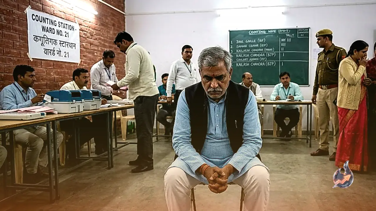 BJP Candidate Kailash Chandra Secures Just One Vote in Rajasthan Municipal Polls as Even Family Members Back Out