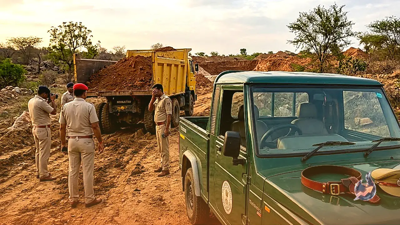 Rajasthan Forest Ranger Pratap Singh Crushed to Death by Dumper During Illegal Mining Raid in Pratapgarh