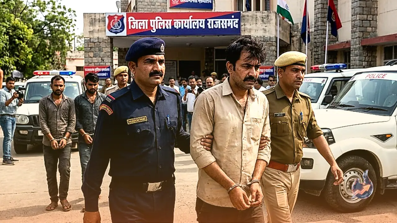 Rajasthan Police Arrest Fake Income Tax Officer and Three Thieves in Rajsamand Crackdown
