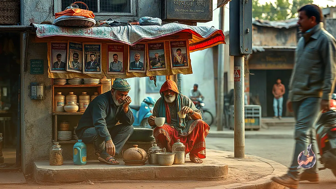 At a roadside tea stall in Sirohi, voters make it clear that jobs and roads matter more than campaign promises