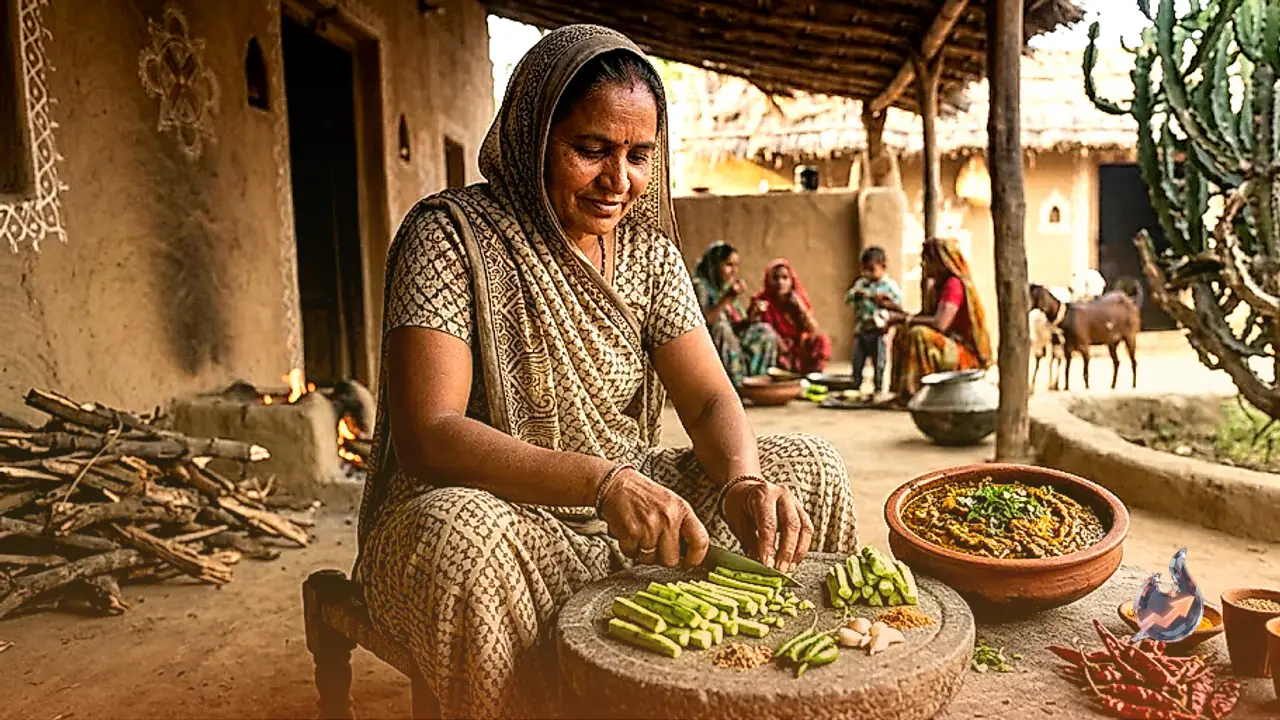 Thor Patradi Recipe: How a Thorny Desert Cactus Becomes a Tangy Healthy Delicacy in Rajasthan