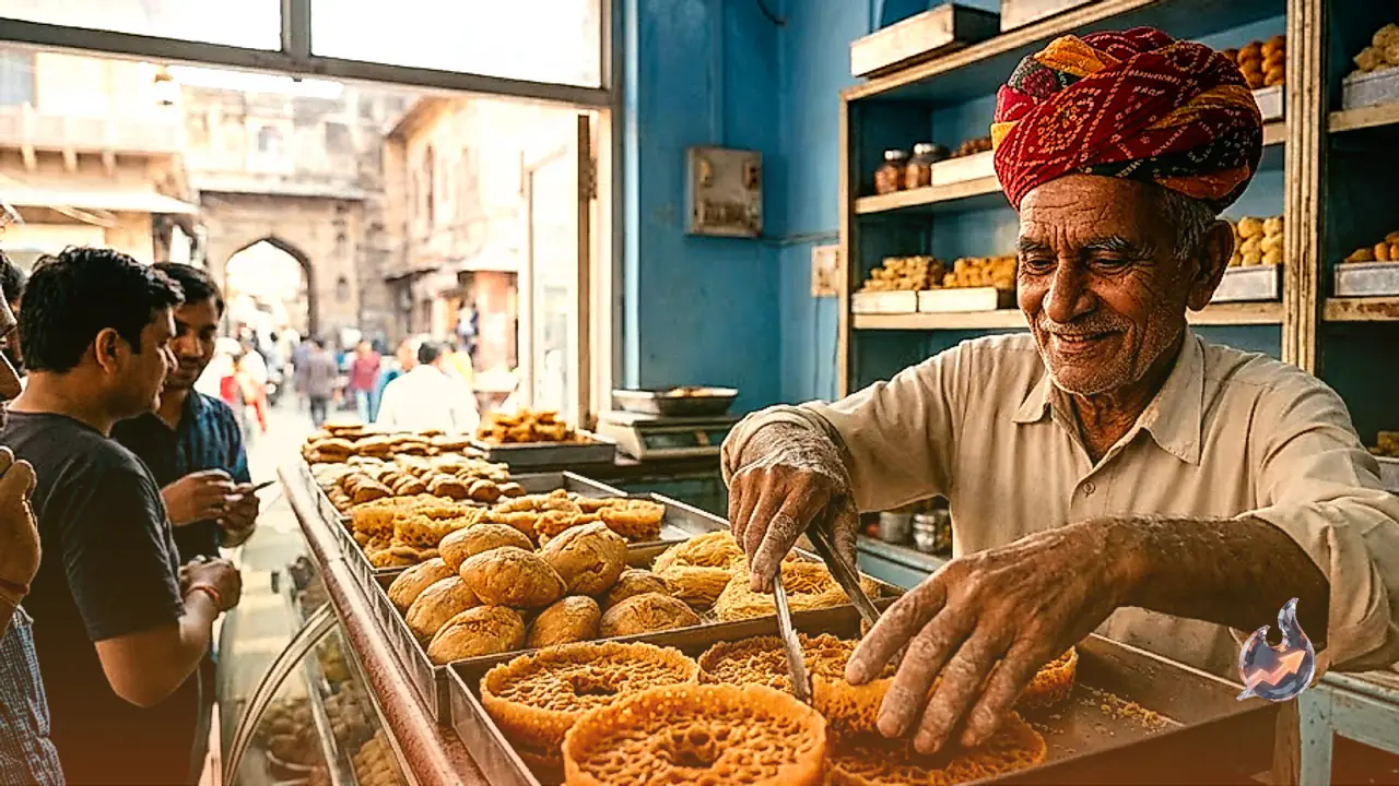 Top 10 Sweet Shops in Rajasthan's Capital for Authentic Ghevar, Mawa Kachori, and Traditional Treats
