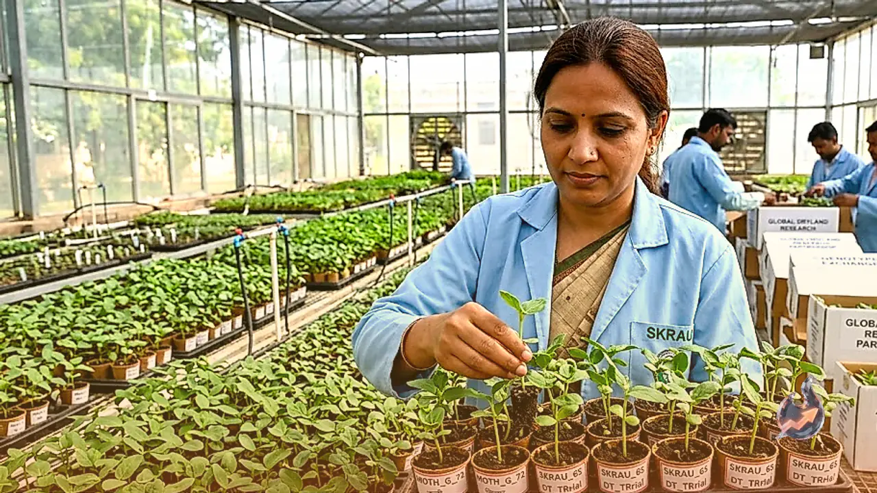 राजस्थान की रेगिस्तानी मोठ अब वैश्विक स्तर पर शुष्क इलाकों में खाद्य सुरक्षा मजबूत करेगी, 70 से अधिक जीनोटाइप परीक्षण के लिए विदेश रवाना