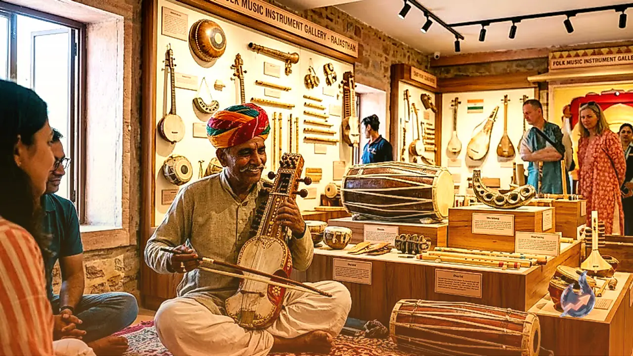 Rajasthan Gets Its First Folk Music Instrument Gallery in Jaipur
