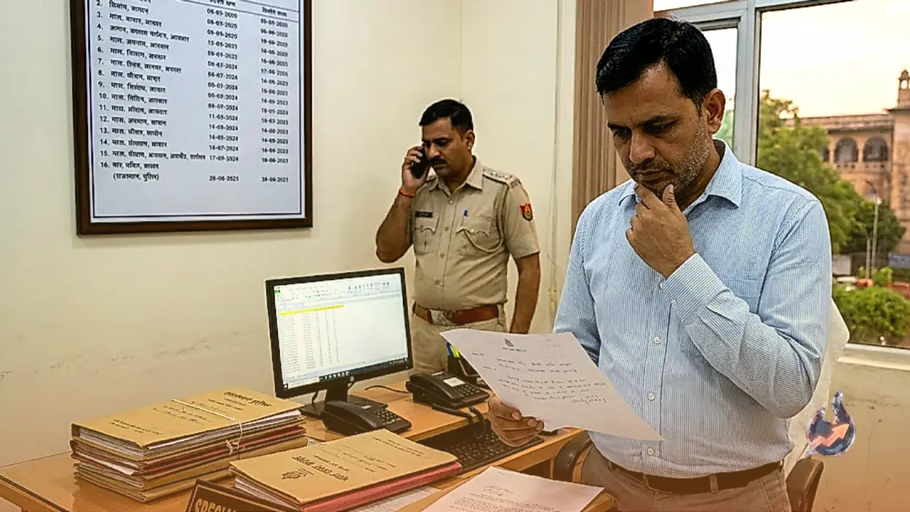 Rajasthan 272 Plot Scam Bribery Case Deepens as SOG Reader Absconds After ASP Arrest