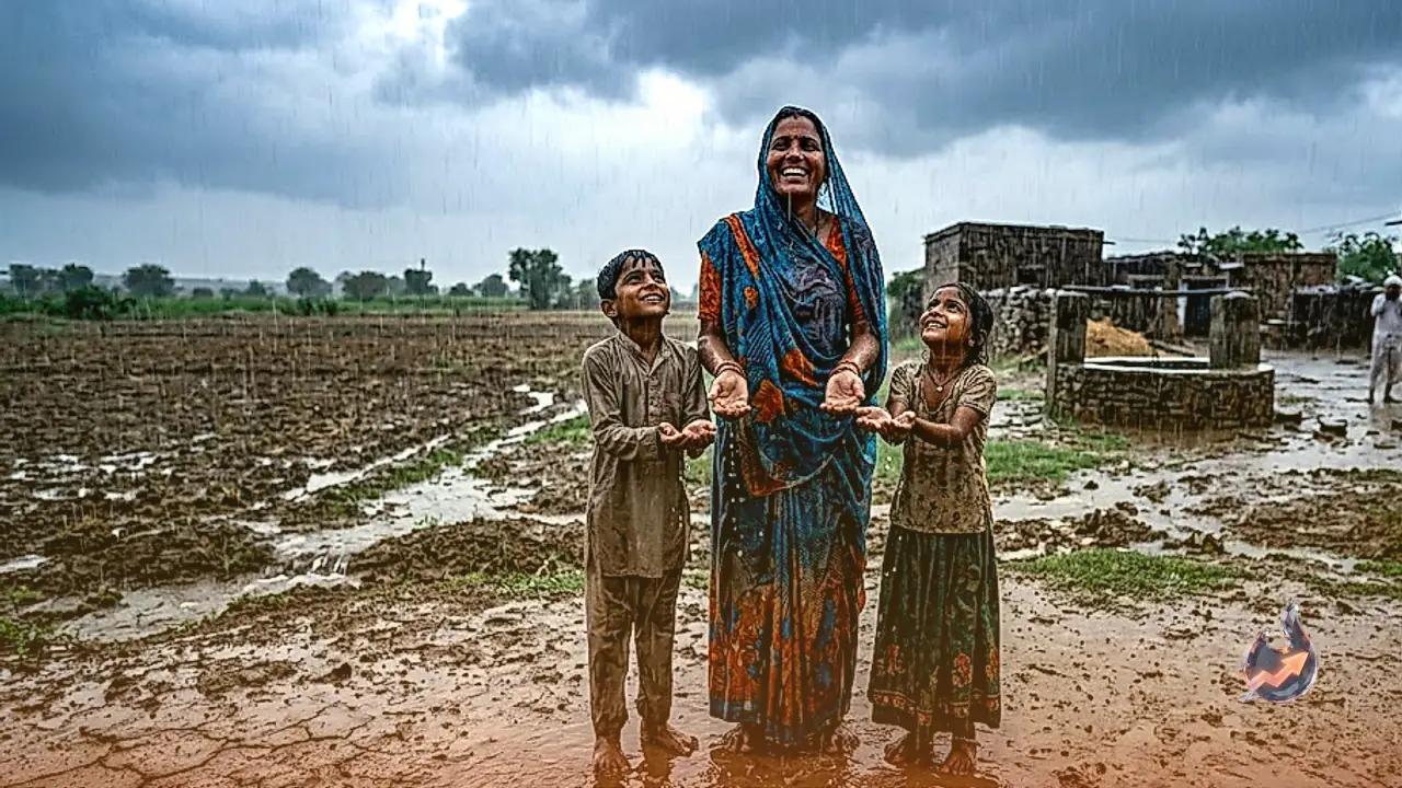 Scorching Heat Yields to Heavy Rain: Massive Monsoon Revival Triggers Yellow Alerts Across 28 Rajasthan Districts
