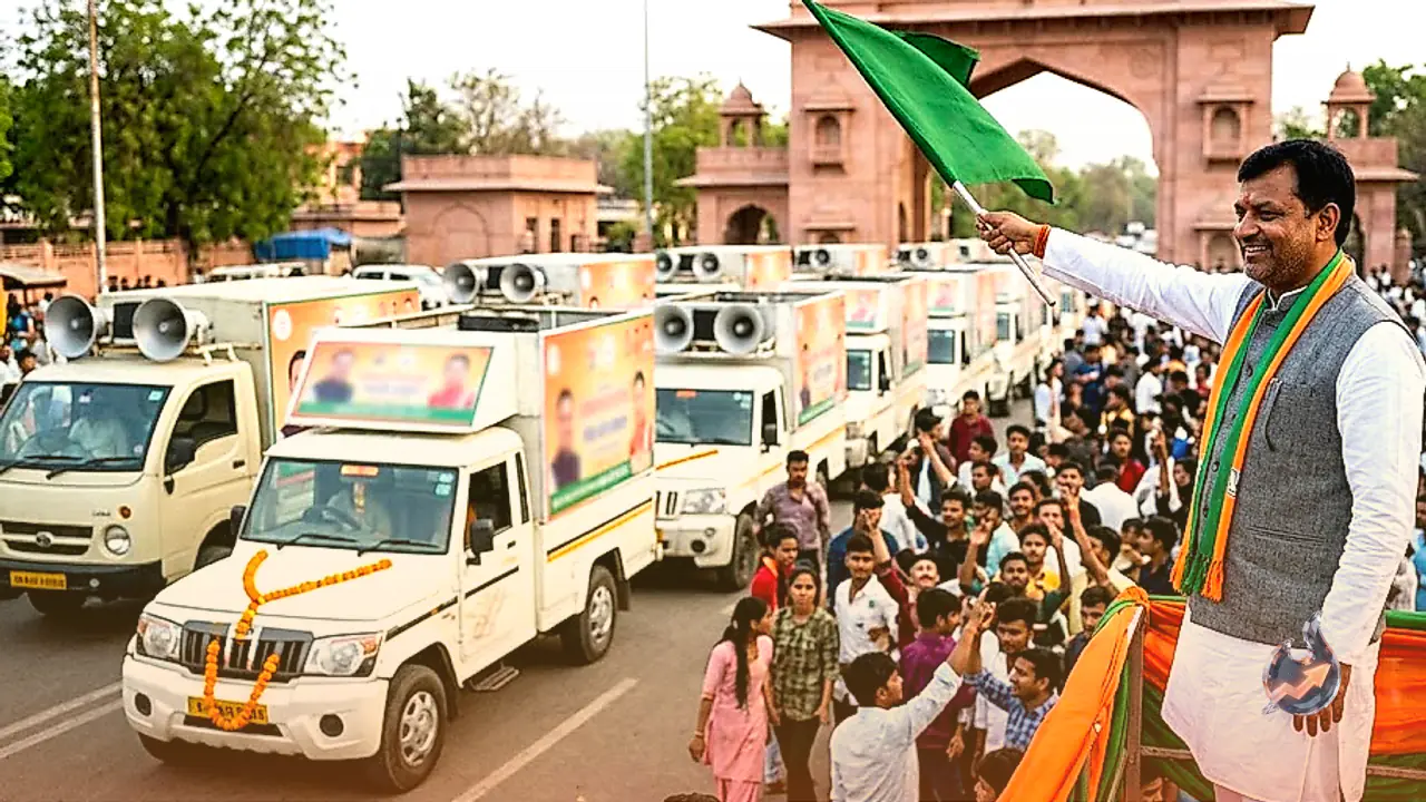 Nitin Nabin to Flag Off 90 Campaign Vans in Jaipur and Engage Youth Ahead of Rajasthan Local Polls