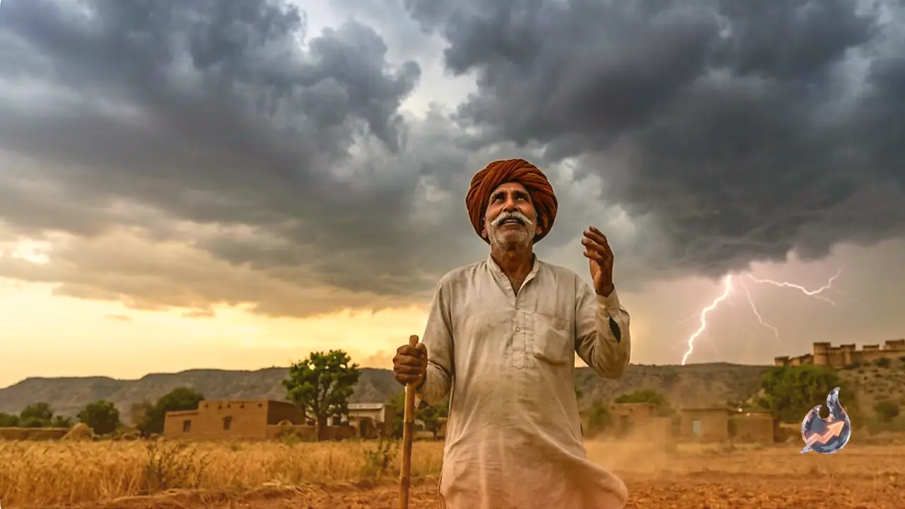 Heat finally breaks across Rajasthan as IMD issues fierce storm and lightning alerts from Jaipur to Churu
