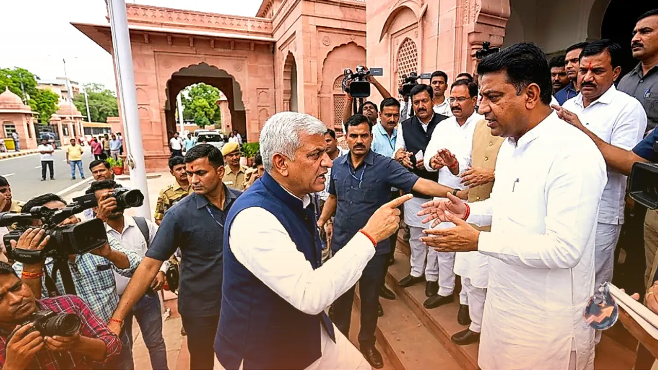 Verbal Spat Escalates in Rajasthan as Education Minister Madan Dilawar Slams Congress Chief Govind Singh Dotasra