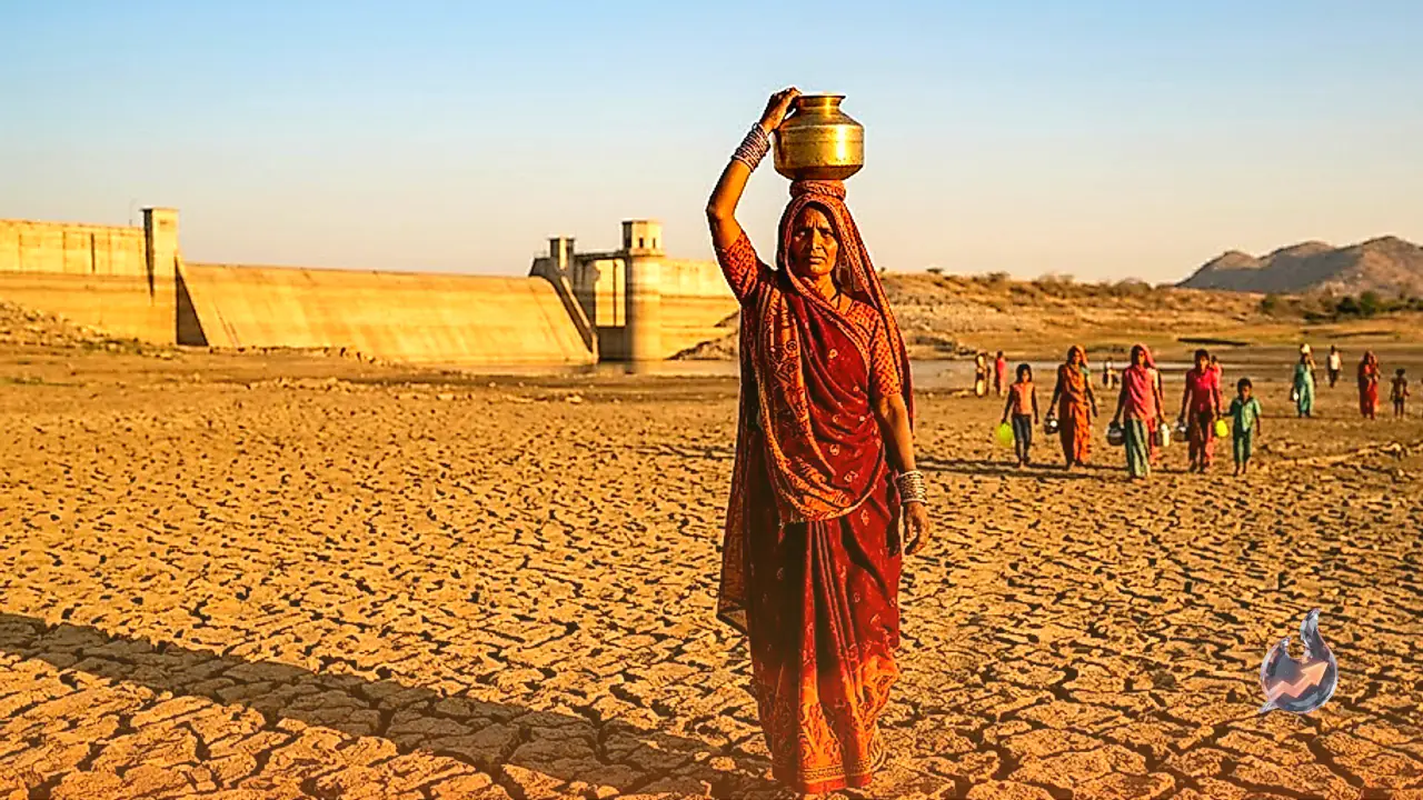 Massive Water Crisis Deepens in Rajasthan as Weak Monsoon Leaves 283 Dams Completely Parched