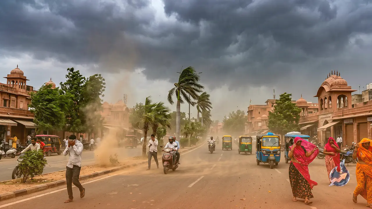 Rajasthan Weather Flips: Storms and Rain Likely in Jaipur, Ajmer and Dausa as IMD Warns of 60 KMPH Winds