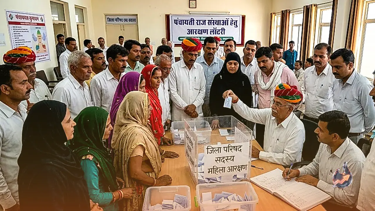 राजस्थान में पंचायत चुनाव की हलचल तेज, जयपुर में शुरू हुई जिला परिषद और पंचायत समिति आरक्षण लॉटरी