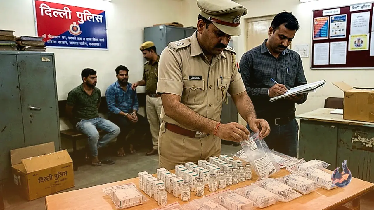 राजस्थान से दिल्ली पहुंचा कैंसर के महंगे इंजेक्शन का काला कारोबार, 4 आरोपी गिरफ्तार