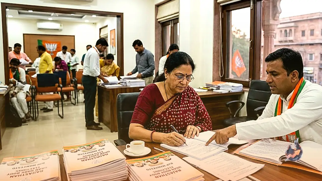 Rajasthan Urban Body Elections: BJP to Release Manifesto Tomorrow in Jaipur