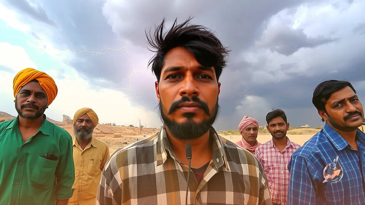 Rajasthan Weather Split: Severe Storm and Lightning Alert for 7 Districts as Desert Regions Sizzle