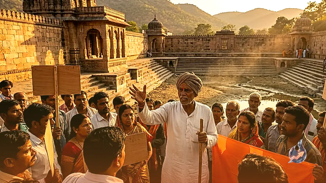 Rajgir's Historic Hot Springs Are Rapidly Drying Up, Triggering Mass Protests To Save The Heritage
