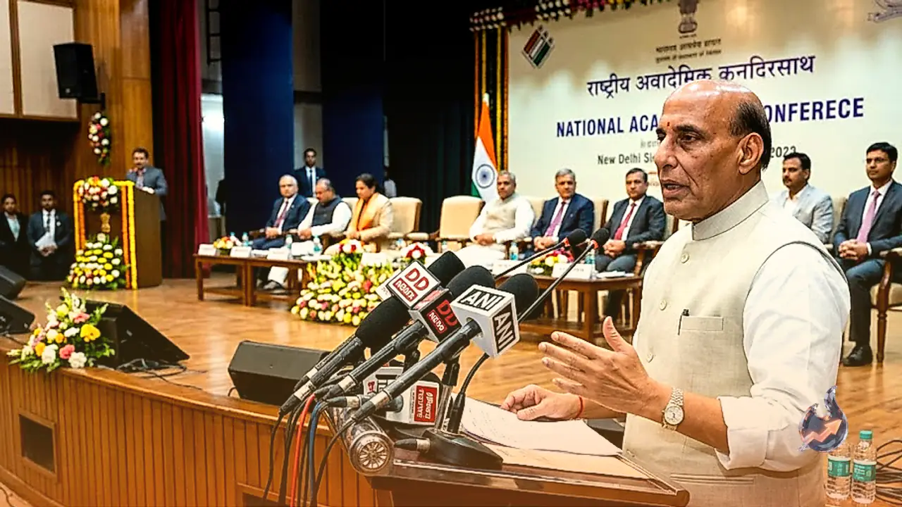 Rajnath Singh Attends Launch of IIT Kanpur's 'Greater Than Us' Fundraising Drive in New Delhi