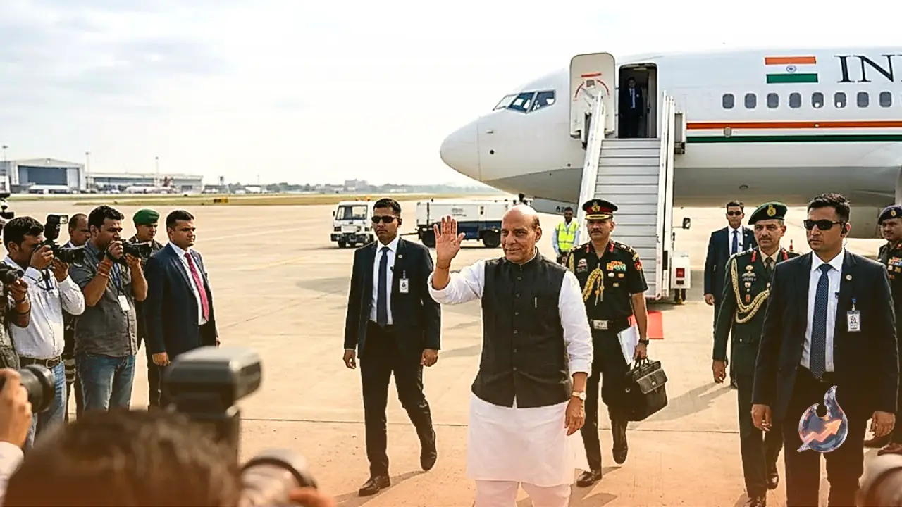 Rajnath Singh Heads to Tajikistan for SCO Summit Centered on Connectivity and Economic Ties