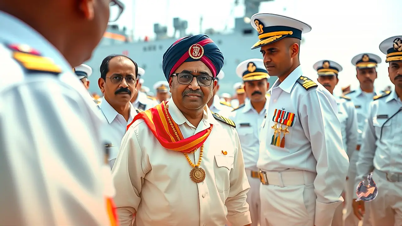 विशाखापट्टनम में नौसैनिकों के साथ बड़ाखाना में शामिल हुए राजनाथ सिंह, हिंद-प्रशांत क्षेत्र में ताकत की सराहना की