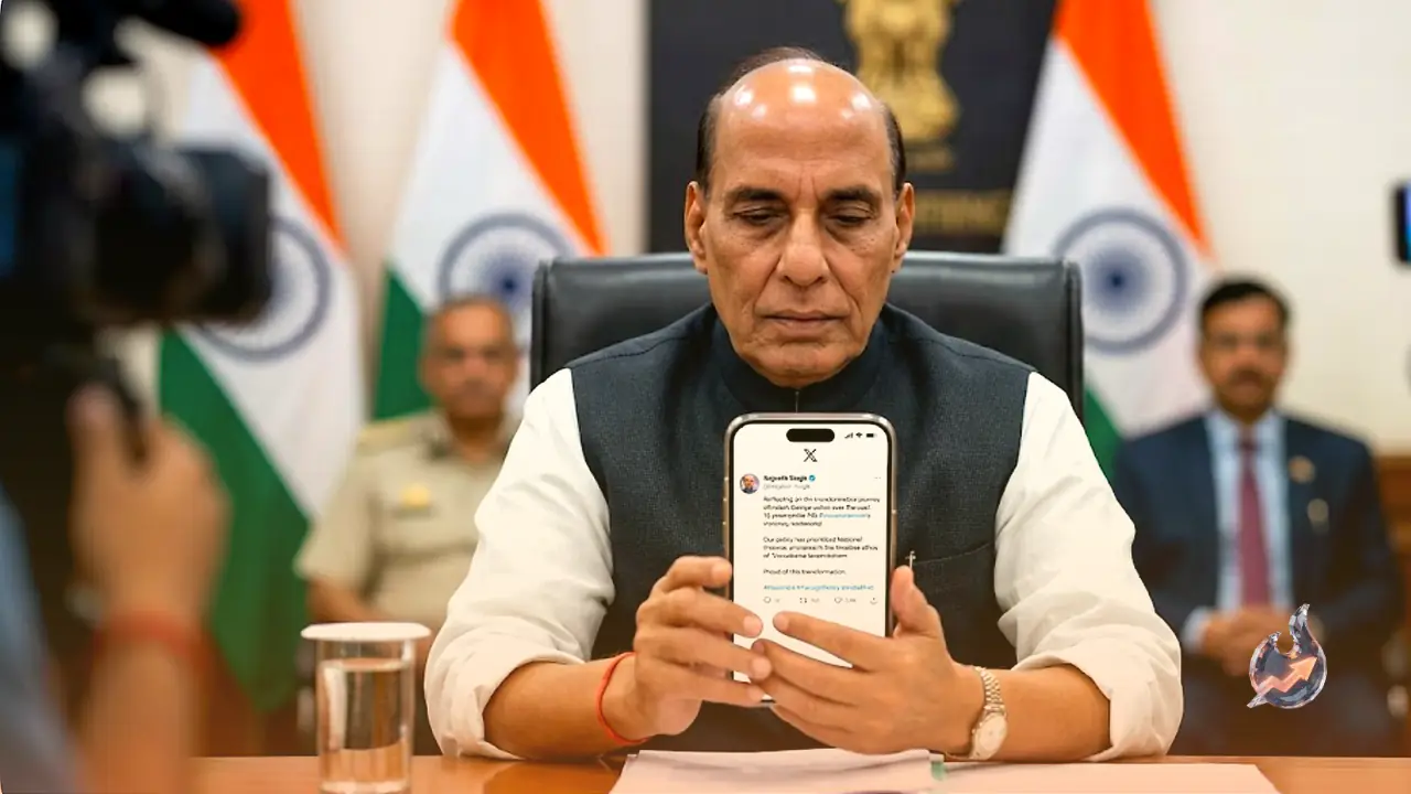 Rajnath Singh Highlights 12 Years of India's Foreign Policy Transformation on X