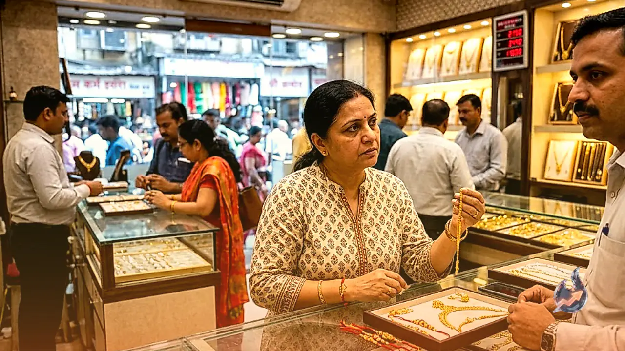 रक्षाबंधन 2026 से ठीक पहले सोने और चांदी की कीमतों में भारी गिरावट, 24K सोना हुआ सस्ता