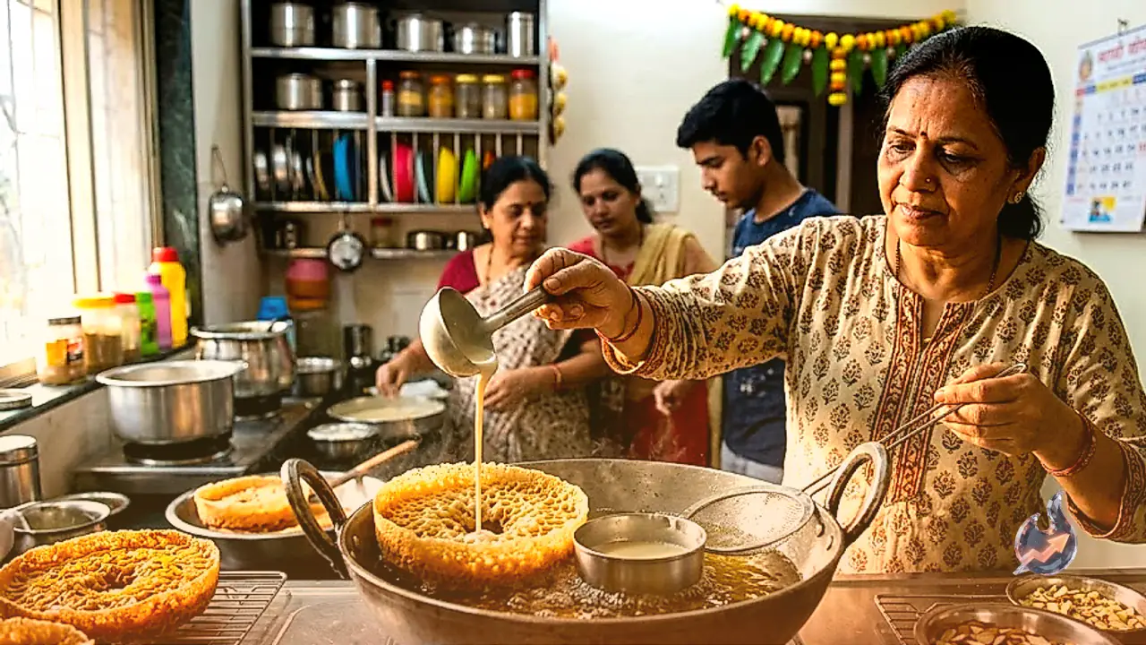Prepare Crispy Honeycomb Sweet at Home for Festive Season Using Simple Steel Bowl Technique