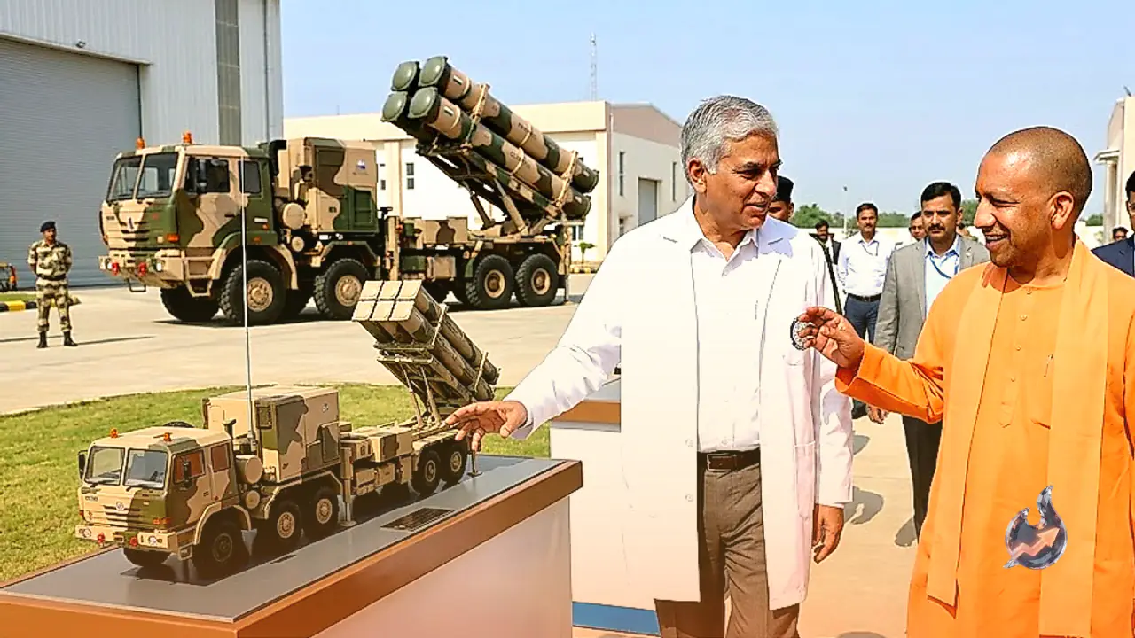 India's Air Defense Takes a Leap: Yogi Adityanath Praises DRDO's Successful Kusha Missile Test Amid Record Defense Growth