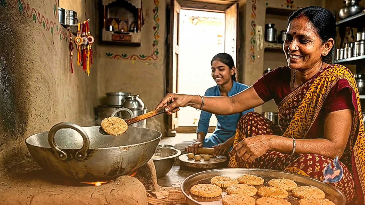 Traditional Chakti Sweet Defines Rakshabandhan Celebrations in Madhya Pradesh Khandwa Region