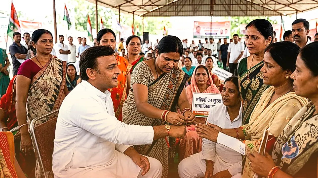 रक्षाबंधन पर अखिलेश यादव का संदेश, पीडीए संबंधों और महिला सुरक्षा की प्रतिबद्धता पर दिया जोर