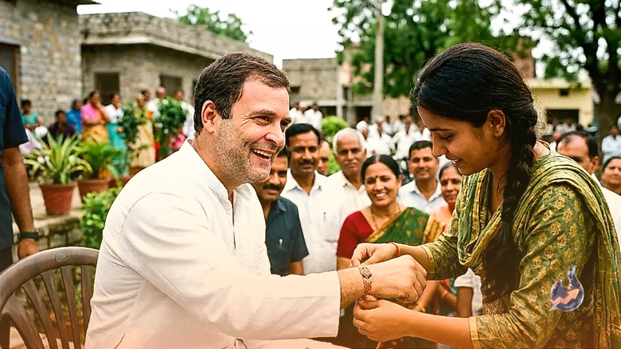 Rahul Gandhi Extends Raksha Bandhan Greetings Highlighting the Unbreakable Bond of Love and Trust