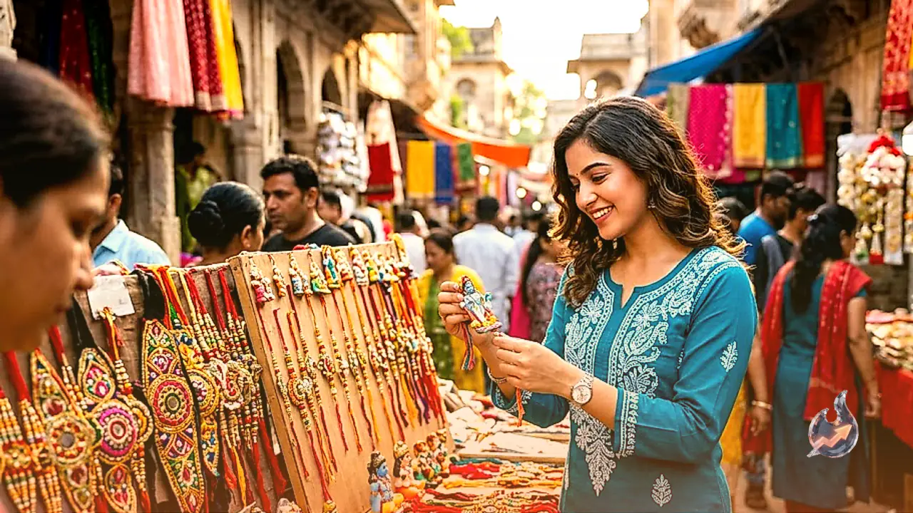Chittorgarh Markets Buzz With Festive Energy Ahead of Raksha Bandhan As New Variety Arrives