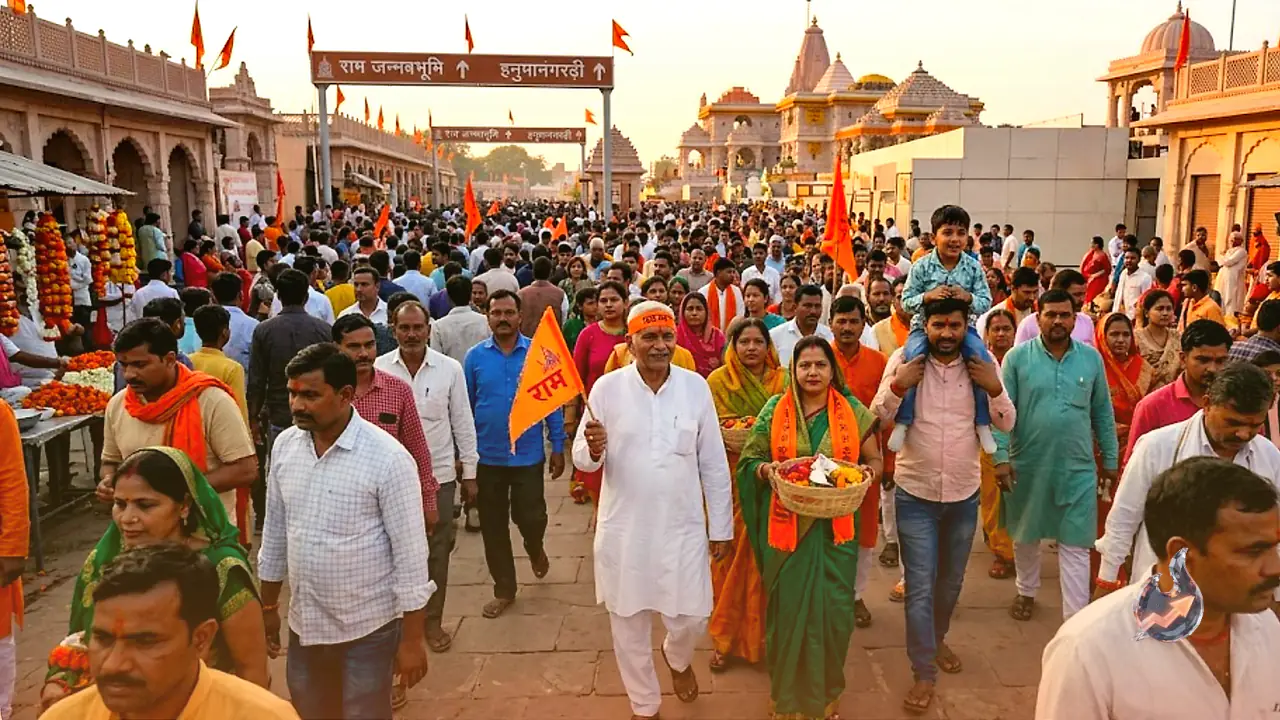 Amid Donation Scam Row, Devotee Turnout at Ayodhya's Ram Mandir Refuses to Dip