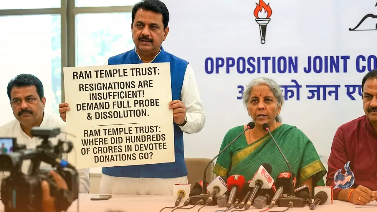 Opposition Rejects Ram Temple Trust Resignations as Insufficient, Demands Full Probe and Dissolution