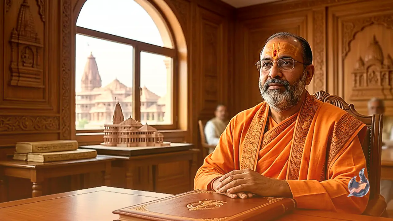 Swami Govind Dev Giri to Head Reconstituted Ram Mandir Religious Committee, CEO Appointment Delayed