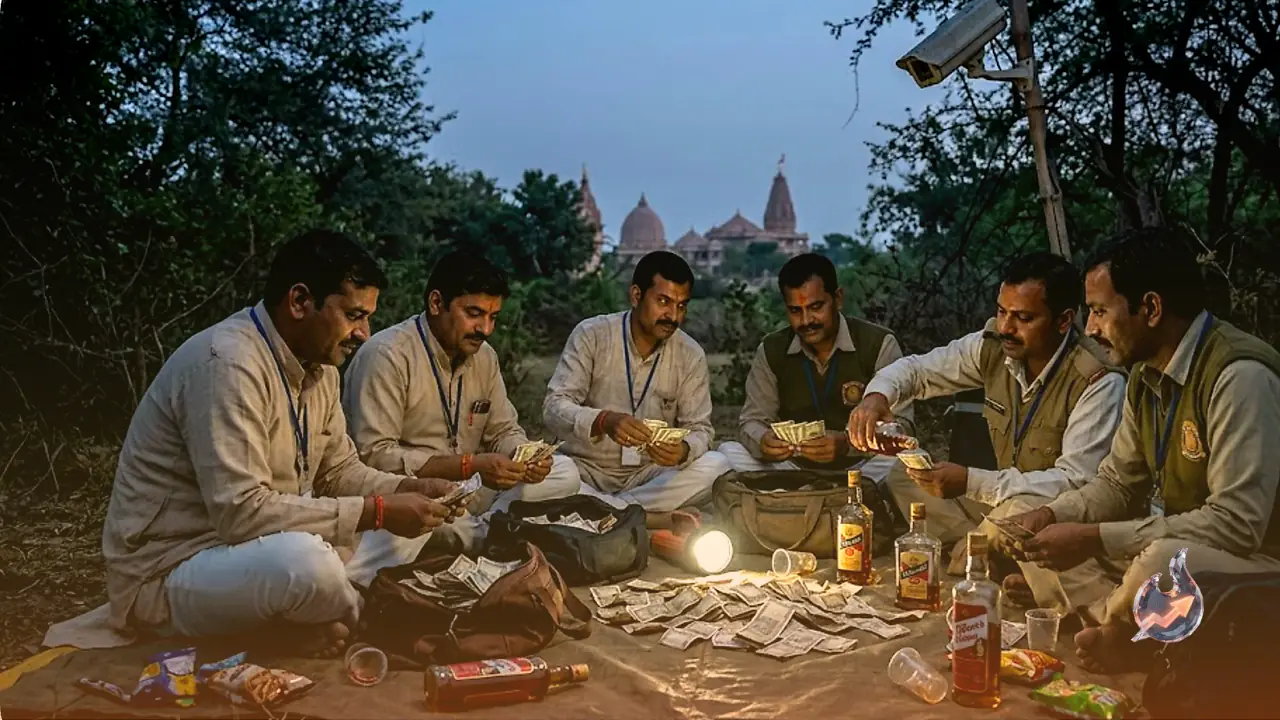 How lax CCTV monitoring let Ayodhya temple staff siphon off crores in donations