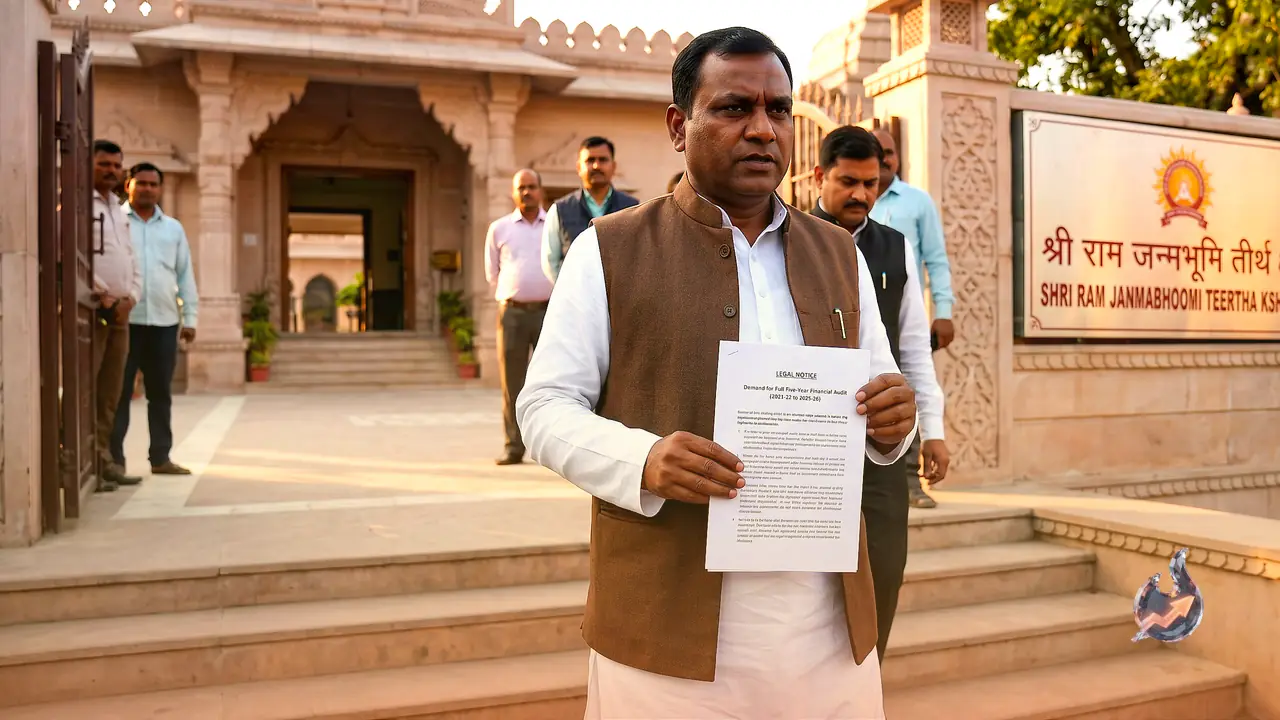 राम मंदिर ट्रस्ट से पांच वित्त वर्षों का पूरा वित्तीय हिसाब मांगा, RJD सांसद ने दी तीन दिन की मोहलत