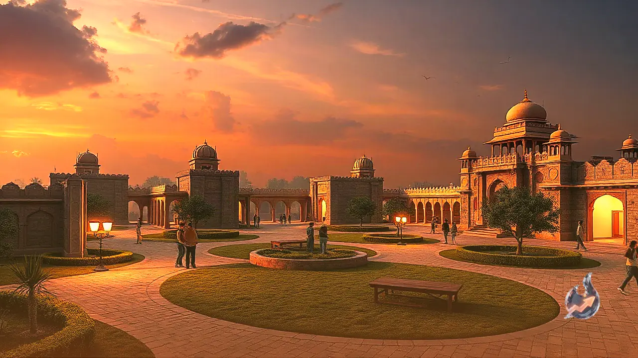 Jaipur Sets Rs 6.37 Crore Revamp for Ramniwas Bagh with 15 Food Trucks and Open Garden