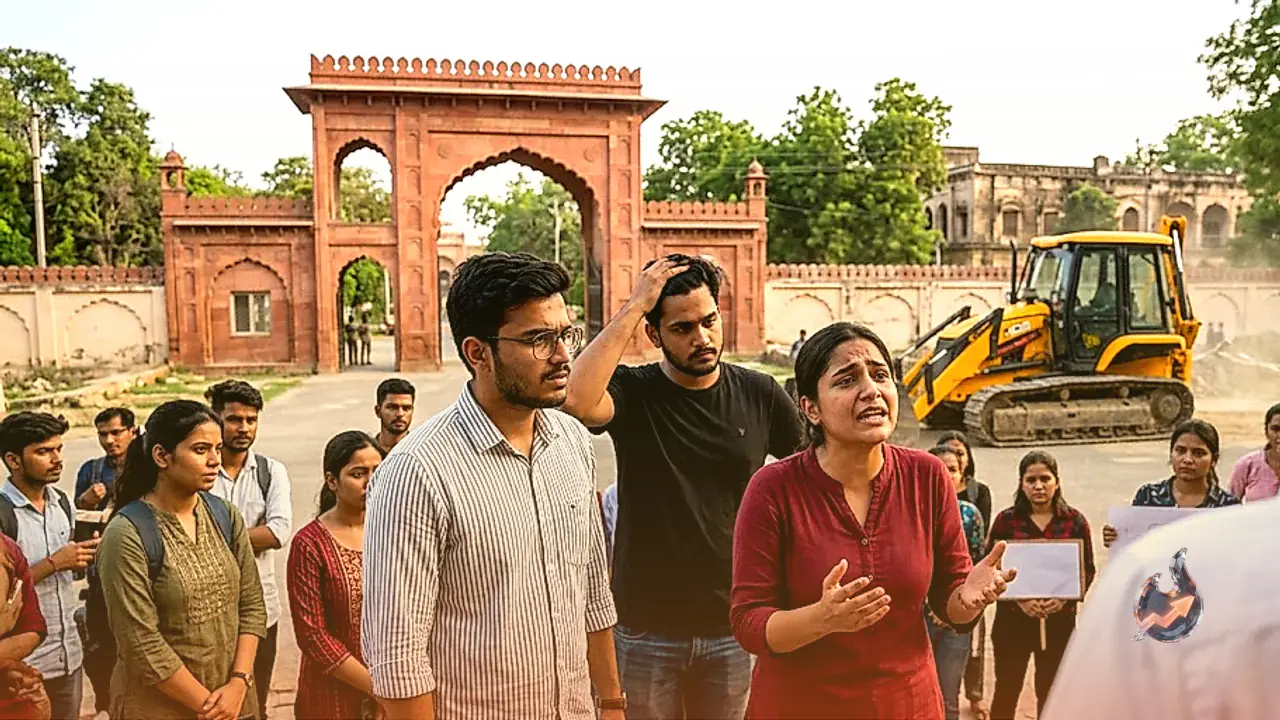 Bulldozers Loom Over Rampur's Jauhar University As Students Plead For State Takeover Ahead Of UP Polls