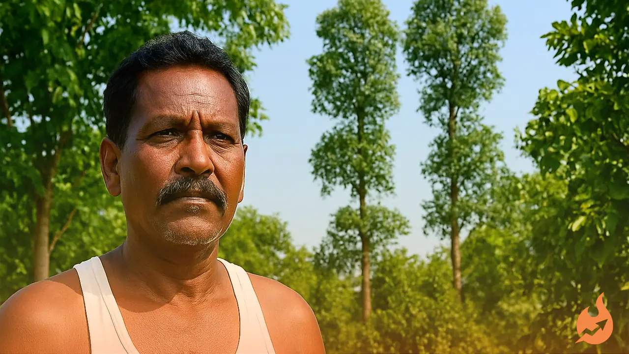 Ranchi Farmer Dhaneshwar Sets an Example: Trees He Planted 16 Years Ago Now Earn Him ₹1600 a Day