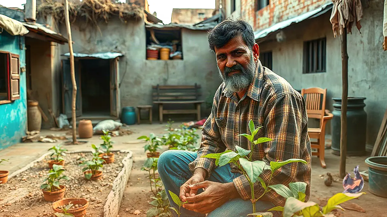 रांची के किसान मुकेश ने आंगन में उगाई ग्वार फली, स्वाद और कमाई दोनों में निकली अव्वल