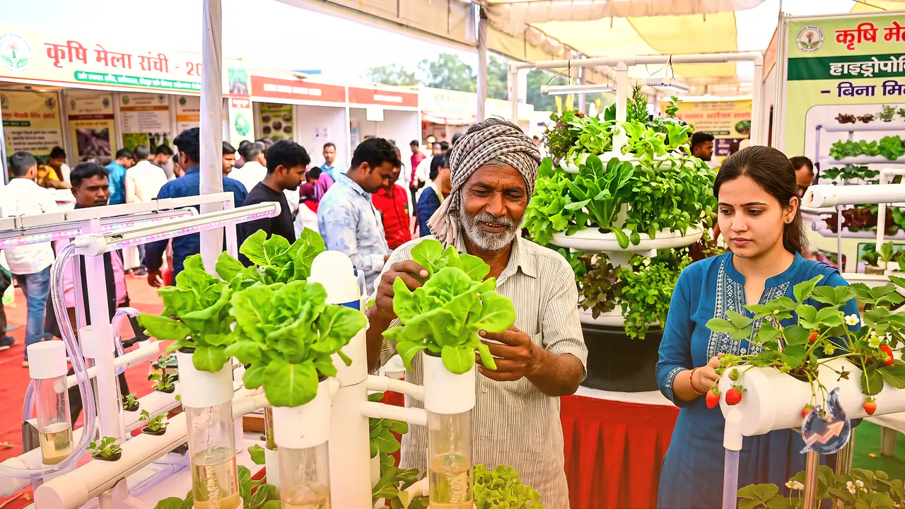 No Soil, No Problem: Hydroponic Farming Steals The Show At Ranchi Agri Fair And Could Be A Game Changer For Growers