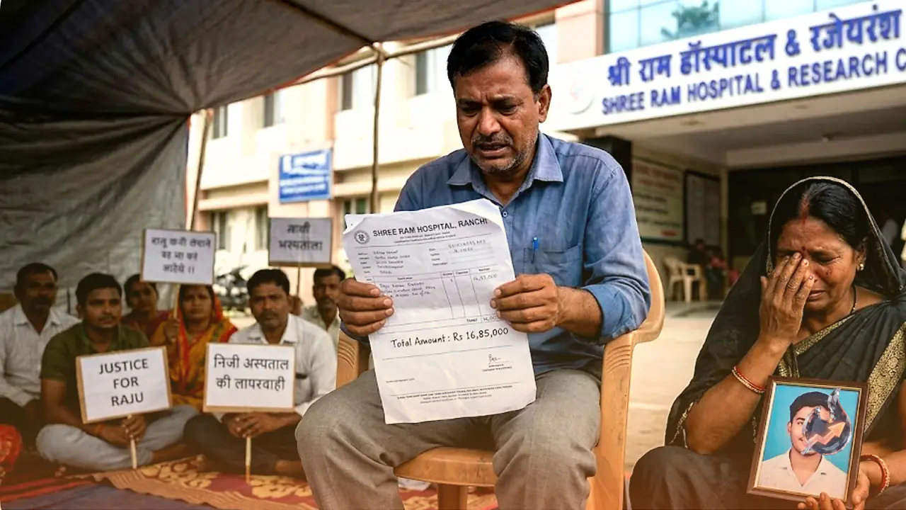 Ranchi teen dies during treatment for a leg fracture, family says private hospital handed them a bill of nearly Rs 16 lakh
