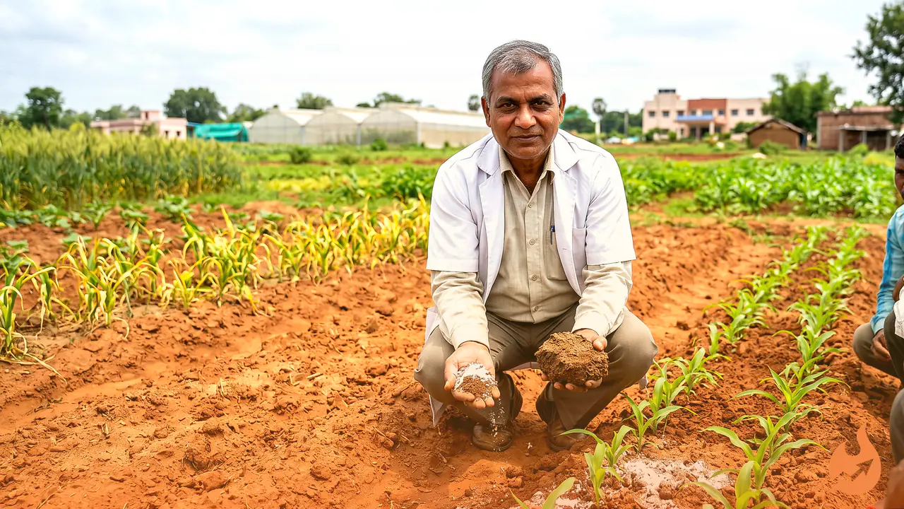 Ranchi's Acidic Soil Is Starving Crops — A Birsa University Expert Shares Two Cheap Home Fixes