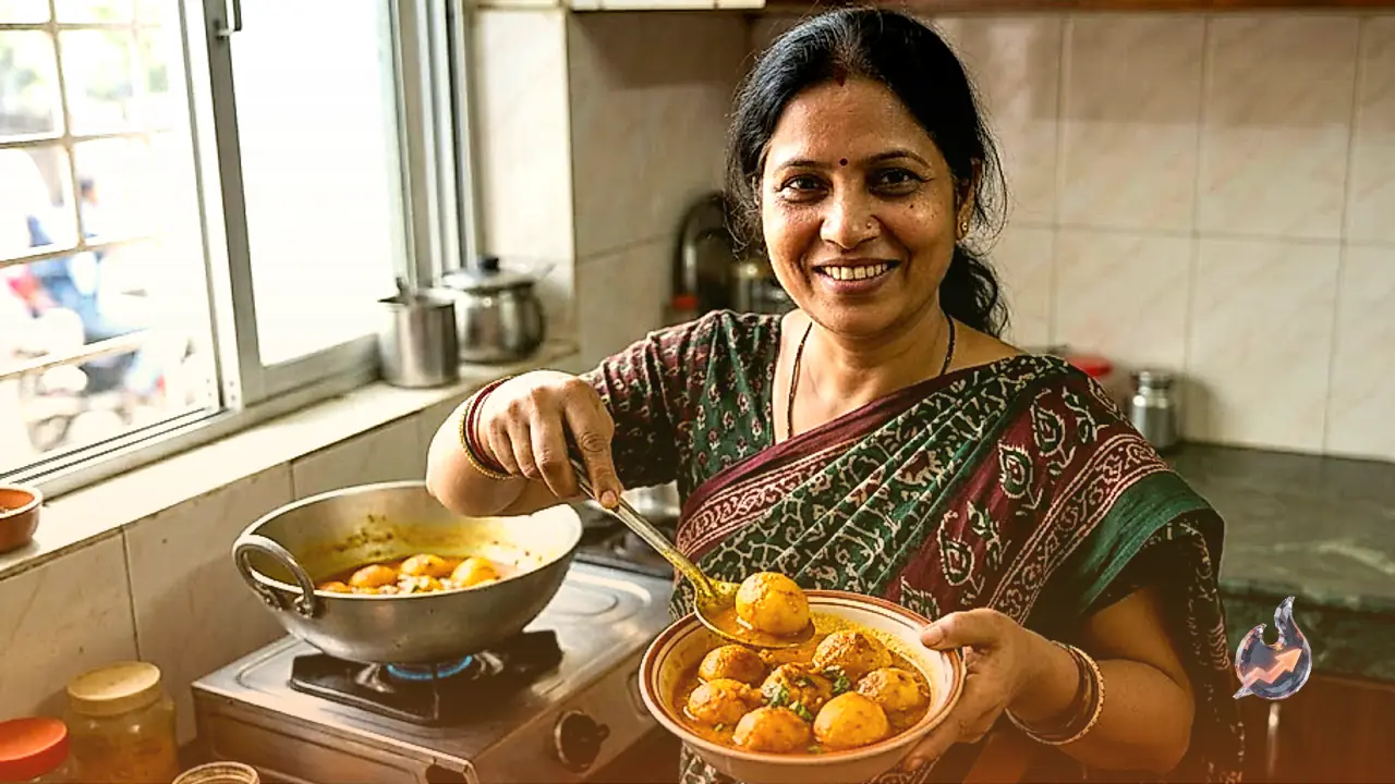 Ranchi Homemaker Shares Secret to Potato Curry That Perfectly Mimics Egg Gravy