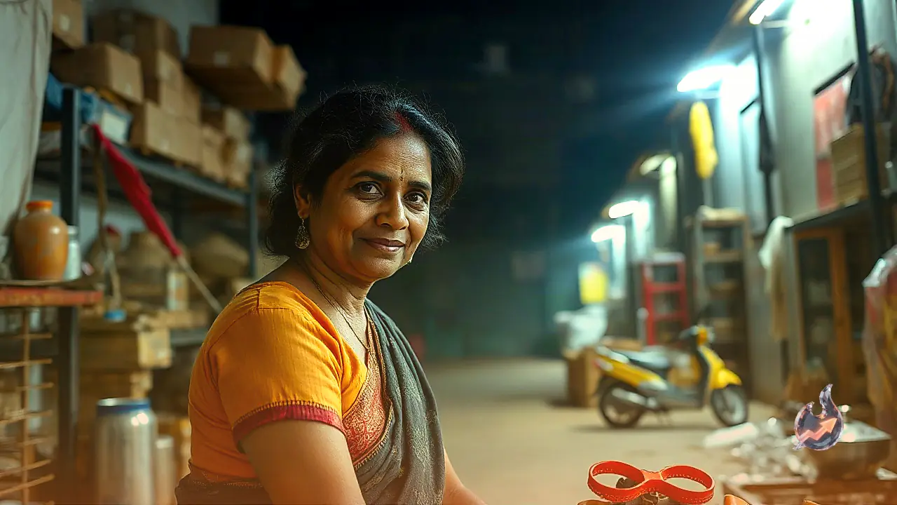 Ranchi Homemaker Riya Turns YouTube Skills Into a Thriving Foil Painting Business