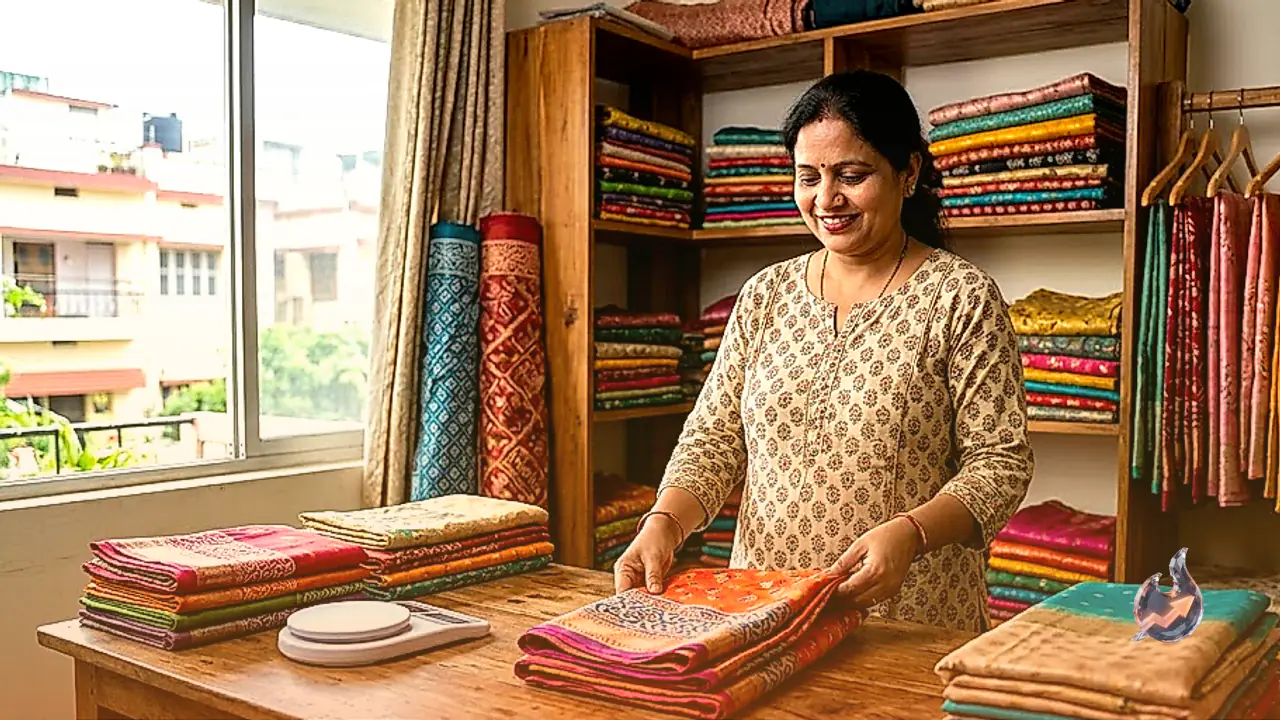 Ranchi Homemaker Starts Jaipuri Silk Business with ₹10,000, Builds ₹10 Lakh Enterprise in Two Years