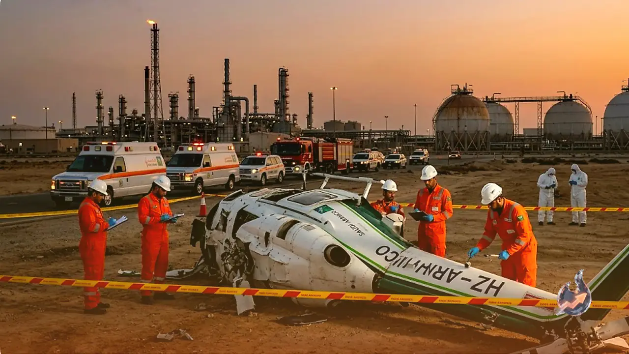Tragedy in Ras Tanura as Saudi Aramco Helicopter Crash Claims 14 Lives