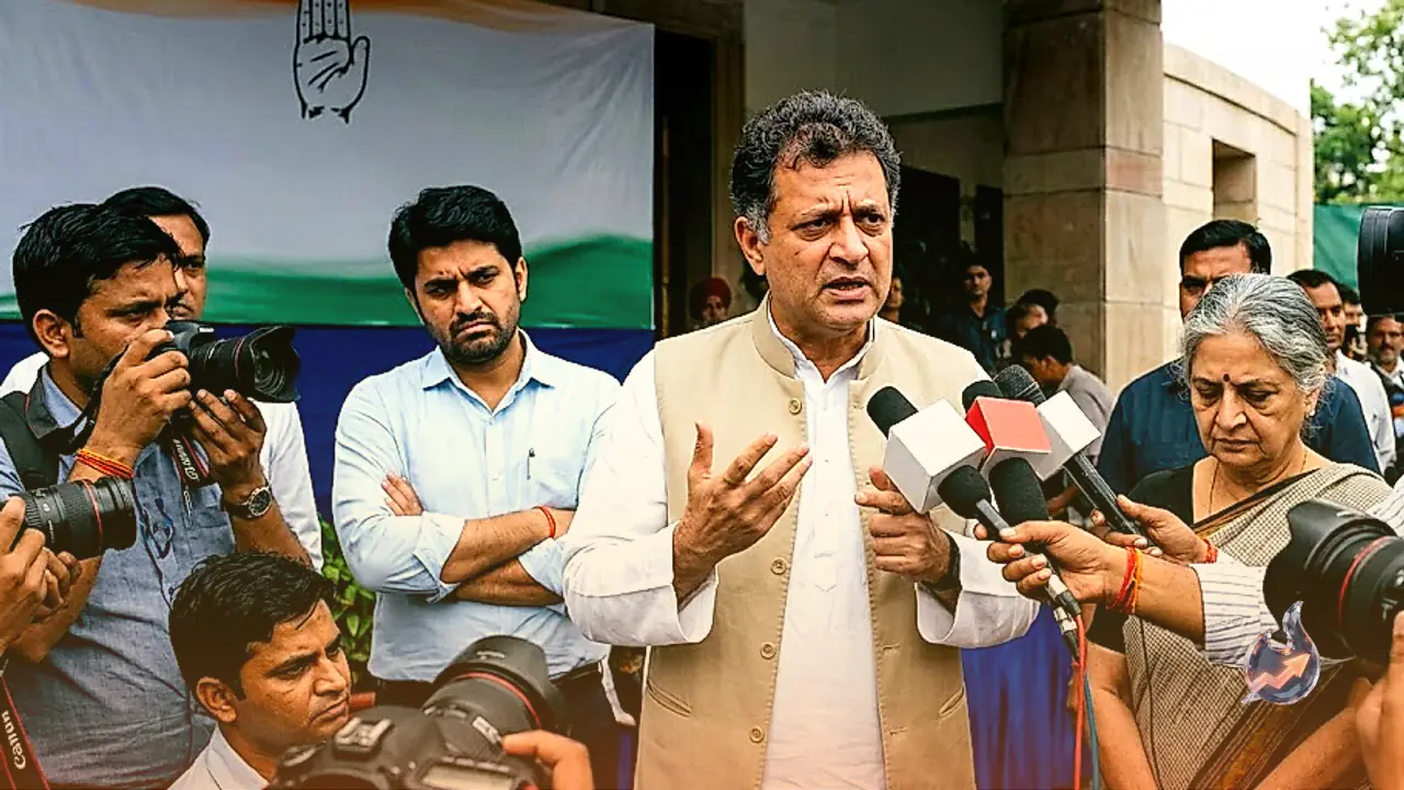 राष्ट्रगीत पर नया फैसला कांग्रेस के लिए बना गले की फांस, अंदरूनी नाराजगी के बीच बीजेपी को मिला हमलावर होने का मौका